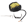 Pikkukuva 1 / 5: 5 tuuman LED Offroad -valo IP67 Vedenpitävä 90W 5000LM Universaali kohdevalo SUV ATV UTV Vene Keltainen