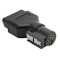 Miniatyrbild 1 av 5: 16-stifts OBD2-kontakt Konverteringsadapter Diagnostikverktyg Anslutningstillbehör för Tech 2-skanner