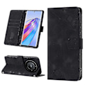 Miniatyrbillede 5 af 5: For Honor Magic 5 Lite 5g /x9a 5g/x40 5g Telefon Cover Flip Stand Læder Wallet Stødsikkert Cover Black
