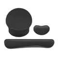 3 st/set Musmatta Tangentbord Handledsstöd & Mus Handledsstöd Tredelat Set Mjuk Hög Elastisk Långsam Återhämtning Memory Foam Ergonomisk Mus Handledsstöd Kit