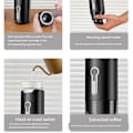 Miniatyrbillede 4 af 5: Premium Bærbar Kaffemaskine, Elektrisk Mini Espressomaskine, Perfekt til Rejser, Camping og Vandreture