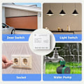 Miniatyrbilde 1 av 5: Tuya WiFi 4-kanals brytermodul, 85-250V RF 433 fjernkontrollrelé DIY-modul, med Alexa, Home