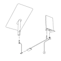 Miniatyrbilde 4 av 5: Ethernet-adapter rektangulær parabolantenne satellitt USB Internett-kit for V2/Gen2