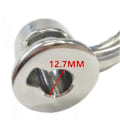 Miniatyrbilde 4 av 5: Spiralbelagt deigkrok, metall deigkrok for 5K7SDH Spiralizer KA 7QT 5KSM7580X 5KSM7586P 5KSM7990 5KSM8990