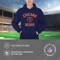 Miniatyrbild 5 av 6: Team Fan Apparel NFL Huvtröja för vuxna - Polyester, ull och bomullsblend - Håll dig varm och representera din teams stil style 12 4XL