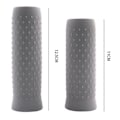 Miniatyrbillede 4 af 5: Grå 3 par G30 Max Grips Lange og korte silikone grips sorte grå silikone grips