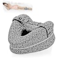 Miniatyrbillede 1 af 5: Smooth Spine Pude, Smooth Spine Alignment Pude - Lindrer Hofte og Iskias, Smooth Spine Benpude, 100% Ny Gray