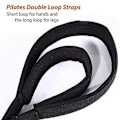 Miniatyrbillede 4 af 5: Dobbelt Loop Pilates Stropper til Reformer og Andet Fitnessudstyr