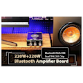 Miniatyrbillede 5 af 5: T220HS Bluetooth Forstærkerkort 220W+220W Stereo Kanal HiFi Forstærker TPA3251 Bluetooth 5.2 Lydmodul