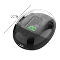 Miniatyrbilde 5 av 5: Trådløst Gaming Headset Støyreduserende Berøringskontroll Rask Sammenkobling Klar Lyd LED Strømdisplay Bluetooth-kompatible 5.3 Øretelefoner