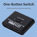 Miniatyrbild 4 av 5: 4K X 2K-kompatibel Switch Bi-Direction 2 Portar Splitter Switch för Laptop PC /4 TV Box Adapter(B)