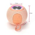 Miniatyrbild 5 av 5: TG337 Bluetooth Högtalare Portabel TWS Trådlös Mini Bas LED Högtalare IPX7 Utomhus Musikspelare Rosa