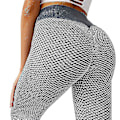 Miniatyrbild 1 av 5: Tflycq Dam Stretch Yoga Leggings Fitness Löpning Gym Sport Fullängds Aktiva Byxor Gray XXXL