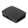 Mikrodator Hölje Skal Låda ABS Alla Portar Åtkomst för Raspberry Pi 3 B+ Svart