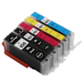 Miniatyrbillede 2 af 5: Blækpatroner Kompatibel Refill Erstatning til PIXMA MG5440 MG5540 MG5640 MG6340 MG6440 MG6640 MG7140 Printer 5 Farver (BK BK C M Y)