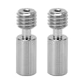 Miniatyrbilde 1 av 5: 2 stk. Heatbreak-rør Ti-legering Gren-design Termisk motstand M6 Gjenge Halsrør for Ender 3 S1 3D-printer Ti-legering