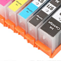 Miniatyrbillede 3 af 5: 970?971 Multi Farver Blækpatron Udskiftning Blækprinterpatroner til PIXMA MG5790 MG5795 5 Farver (BK BK C M Y)