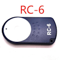 Miniatyrbillede 2 af 5: Trådløs fjernbetjening RC-6 til DSLR-kamera