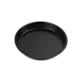 Miniatyrbild 2 av 5: Rund Pizzabakform Pizzaplåt Djupform Kolstål Non-Stick Form Bakugnsverktyg Bakform 8 Tum Svart