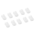 Miniatyrbilde 4 av 5: 100 stk. TF1013D CAT5 RJ45-kontakt 8P8C Ethernet-kabelkobling Krystallhode for nettverkskommunikasjon