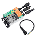 Miniatyrbillede 1 af 5: GMI 260W Sinusbølge Solcelleinverter Aluminiumlegering Solcelle Micro Grid Tilsluttet Inverter med Temperatursensor til Generationssystem AC