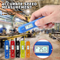Miniatyrbild 3 av 4: Kontaktlös Mini Digital Infraröd Termometer med LCD Handhållen Portabel Ficktemperaturpenna