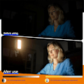 Miniatyrbilde 3 av 5: LED Lomme Lampe Bærbar Oppladbar Mini Fyllelys for Videoopptak Sminke Kamera Laptop Selfie Lys, B