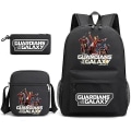 Miniatyrbild 4 av 5: Guardians Of The Galaxy 3-pack Ryggsäckar Cartoon Barn Pojkar Flickor Skolväska Lättvikts Studenter Vattentät Kapacitet Mochilas style 5