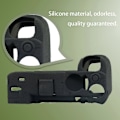 Miniatyrbilde 3 av 5: A7C2 Gummi Silikon Deksel Beskyttelse for Sony A7C II A7CII A7C Mark js Black