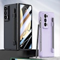 Miniatyrbilde 2 av 5: For Honor Magic V2 5G Skin-touch telefondeksel med herdet glassfilm og pekepenn Baby Blue