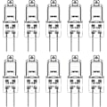 Miniatyrbillede 1 af 5: G4 Halogenpære, 12v 10w G4 Pære, Varm Hvid 3000k, 150lm, Dæmpbar, G4 Halogenlampe, Klar Kapsel Lampe, 10 Pak