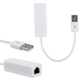 Miniatyrbilde 2 av 4: USB2.0 Hann til RJ45 Ethernet LAN Nettverksadapter Dongle 10/100 Mbps for Bærbar PC