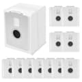 12-pack Förbättrade Dammsugarpåsar Ersättning för CordZero Tower A939KBGS, A937KGMS, A938KBGS