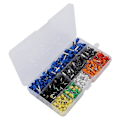 Miniatyrbillede 2 af 5: 800 stk. Wire Ferrules Korrosionsbestandighed Holdbart Multipel Model Wire Crimping Værktøj til Mekanisk Engineering 800 stk.