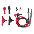 Testledningsklämset Bil Krokodilklämmor Reparation Diagnostisk Multimetersonder Kit JT8013