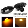 Miniatyrbillede 3 af 4: LED Dynamisk Blinklys Sidemarkeringslys Lampe Passer til Peugeot 1007 107 206 207 307 6325G3