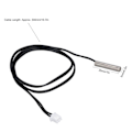 Miniatyrbilde 3 av 5: 10 stk. Temperatursensorprobe NTC Termistor Temp Transduser 5x25mm Sylindrisk Hode 500mm 100K B3950