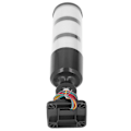 Miniatyrbillede 4 af 5: BERM Advarselslampe 3 Lag LED Konstant Lys og Sammenklappelig Signallampe med Summer til Industrimaskine 12-24VDC (Universal)