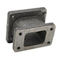 Miniatyrbillede 2 af 5: T3 T4 Manifold Flange Adapter Konverter Stærkt Moment Metal Legering Høj Hårdhed til Turbo Udskiftningsprojekter
