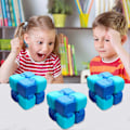 Pikkukuva 3 / 5: Infinity Cube -lelu, stressiä lievittävä fidget-kuutio, 3D-tulostettu rauhoittava sormikuutio lapsille ja aikuisille, ahdistuksen lievitykseen
