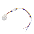 Miniatyrbillede 1 af 5: Infrarød Bevægelsessensor Modul Pir Led Sensorer Infrarød Induktionsdetektor Med Ledninger Ac110-240v