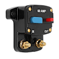 Miniatyrbillede 4 af 5: Bil Audio Strømafbryder Manuel Reset Sikring Inline Inverter Holder til Bil Audio Stereo System Båd Lastbiler Busser 60A