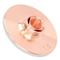 Miniatyrbillede 2 af 5: Laserdyse Skæremaskine Hovedskærer Dobbelt Optisk Fiber Forkromet Kobber 1,6 mm / 0,06 tommer Apertur