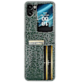 Miniatyrbillede 2 af 5: Læder Telefon Cover Til Oppo Find N2 Flip Green