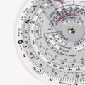 Miniatyrbild 5 av 5: E6B-R 6 tums diameter cirkulär flygdator, flygdatorräknare standard flygträning studentanvändning IFR VFR