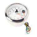 Pikkukuva 2 / 5: GPS-nopeusmittari kierroslukumittarilla 8000RPM DC9 - 32V IP67 Vedenpitävä 0 - 160MPH Punainen taustavalo Tarkka veneelle ATV:lle Valkoinen kellotaulu