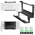 Miniatyrbillede 2 af 5: Til Gen 3 Router Mount, Mesh Router Gen3 & Strømforsyning 2-i-1 Metal Vægbeslagssæt, til Monteringssæt