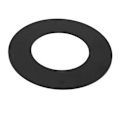 Miniatyrbilde 5 av 5: 40mm Bøttepinne Shim Kit Friksjonsbestandig Gravemaskin Bøttepinne Shim Erstatning for Kubota KH14 KH15 KH90