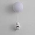Miniatyrbillede 4 af 5: Astronaut Væglampe 3D Print Lampeskærm LED Væglampe Soveværelse Sengelampe Børneværelse Væglampe Astronaut A