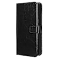 Miniatyrbillede 5 af 5: Til Oppo K12x 5G/ OnePlus Nord CE 4 Lite 5G Telefoncovers Stødsikkert Læder Flip Cover Black